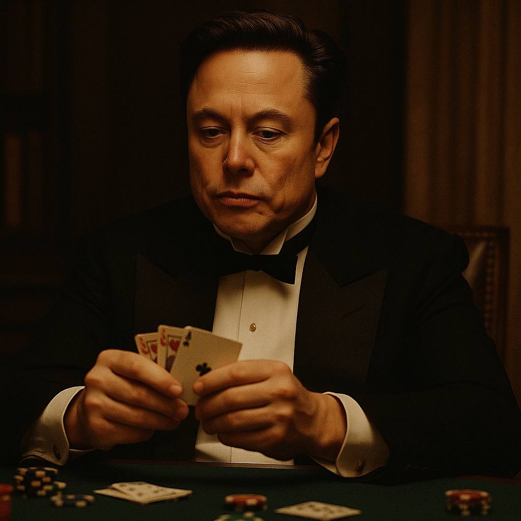 The GrokFather playing cards