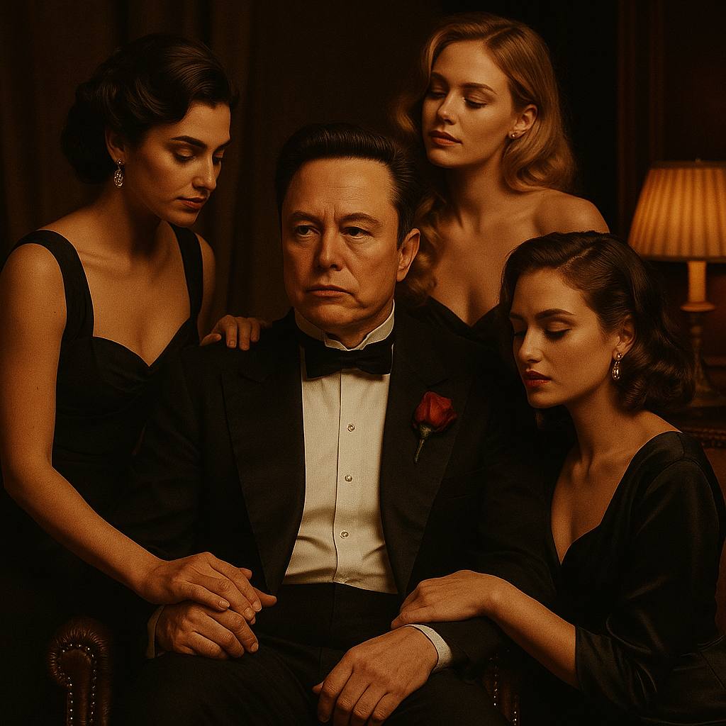 The GrokFather with family